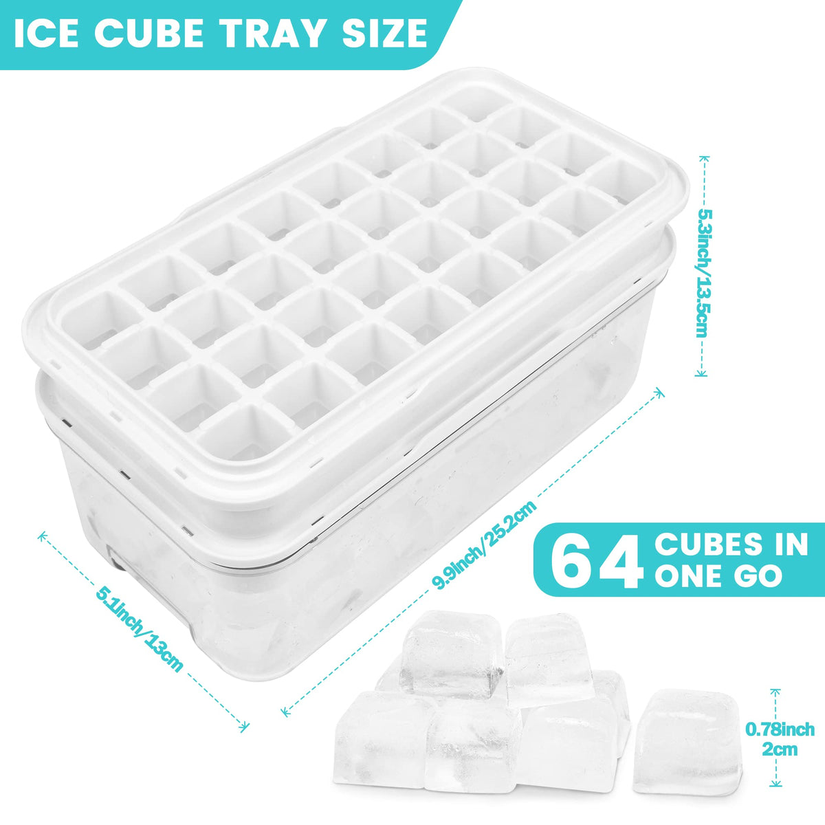 QUELIEN ice bucket and scoop for easy serving at gatherings.
