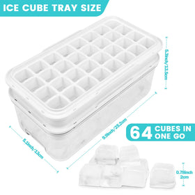 QUELIEN ice bucket and scoop for easy serving at gatherings.