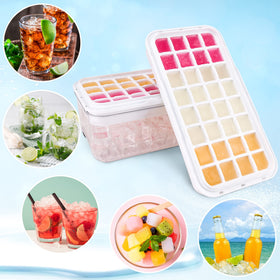 QUELIEN airtight lid with waterproof platform prevents odor transfer.