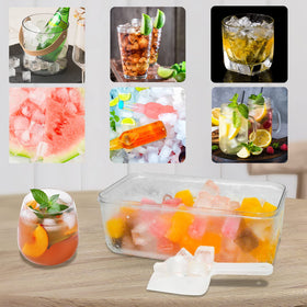 Quelien stackable design saves freezer space.