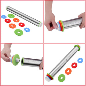 Quellance pastry mat with measurements to simplify rolling