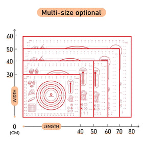QUELLANCE silicone baking mat 20x28 inches for big sheets