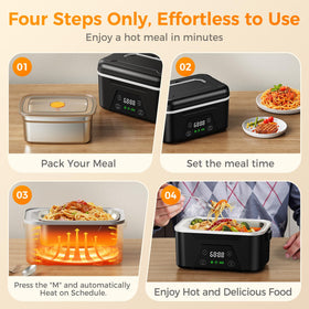 Quessa ice crystal box extends freshness outdoors.