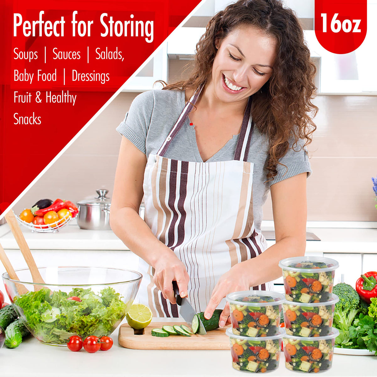 Quiddity Ware freezer-safe storage keeps items fresh for longer without freezer burn.
