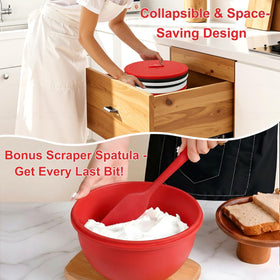 QUIENKITCH reusable 3-pack boosts prep efficiency across multiple recipes.
