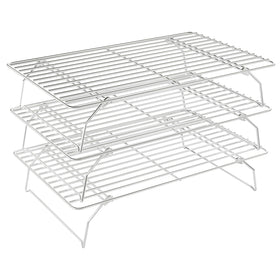 Qukaka 3-tier cooling rack front view for batch cooling.