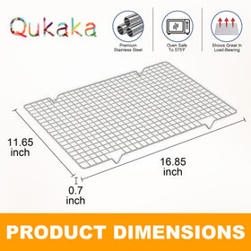 Qukaka dishwasher-safe rack easy to clean after use