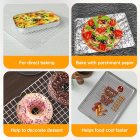 Qukaka grid design enhances air circulation and crisping on baked goods