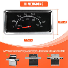 QuliMetal stainless steel casing withstands high-heat grilling sessions