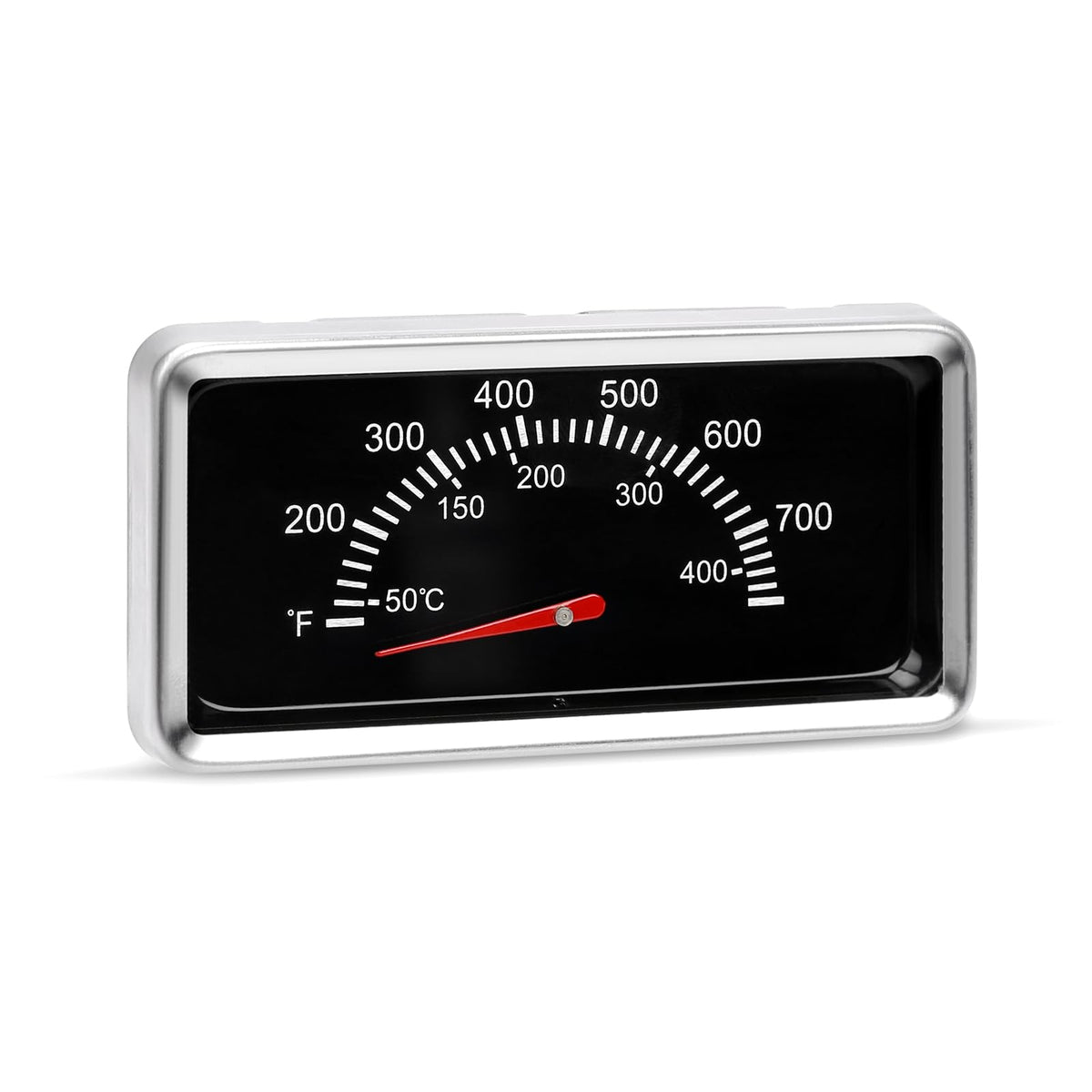 QuliMetal thermometer dial front provides precise grilling temperature readings