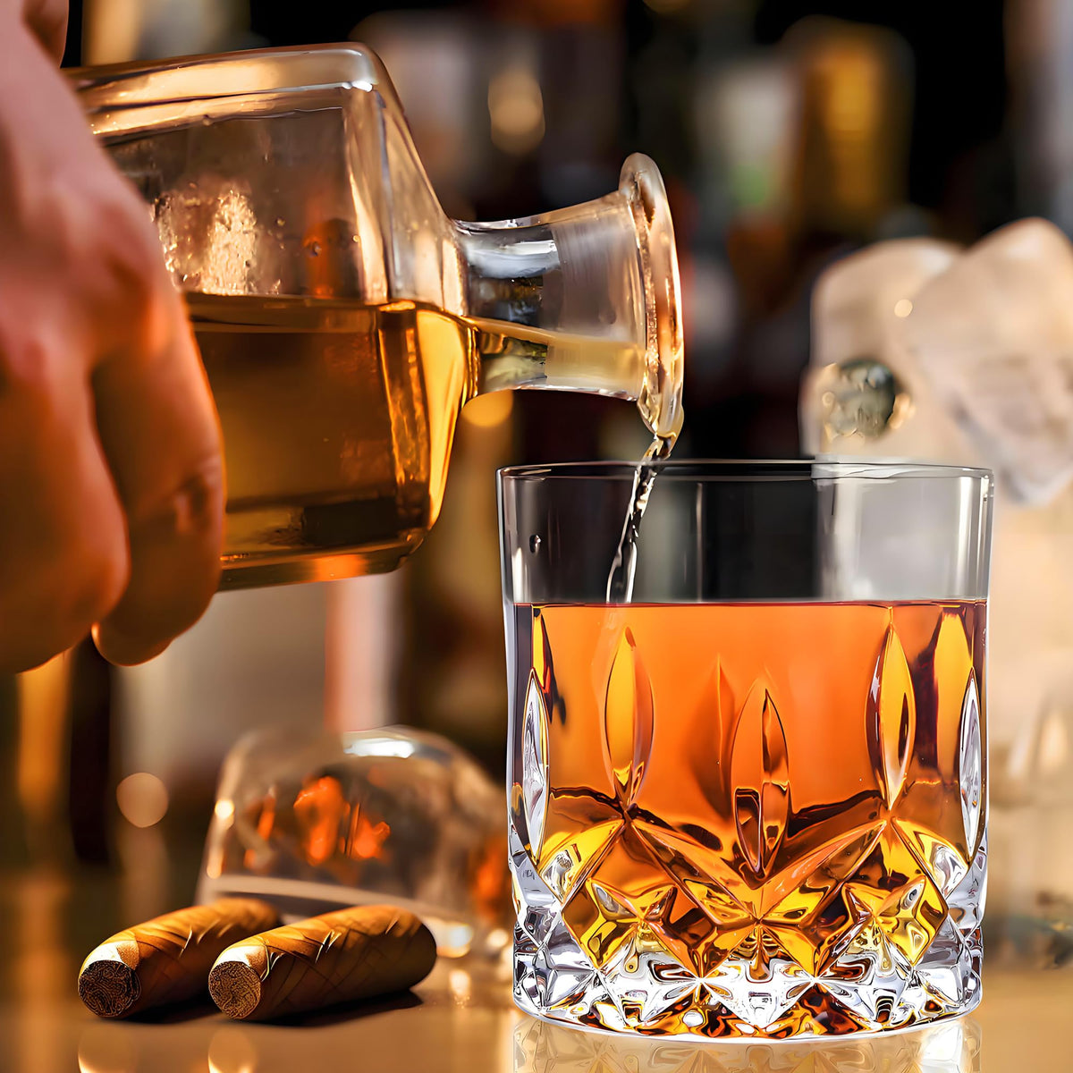 QUMMFA dishwasher-safe rocks glass for quick cleanup after gatherings.