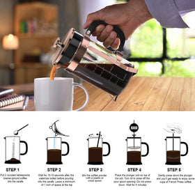 QUQIYSO BPA-free coffee maker for safe daily coffee moments and peace of mind.