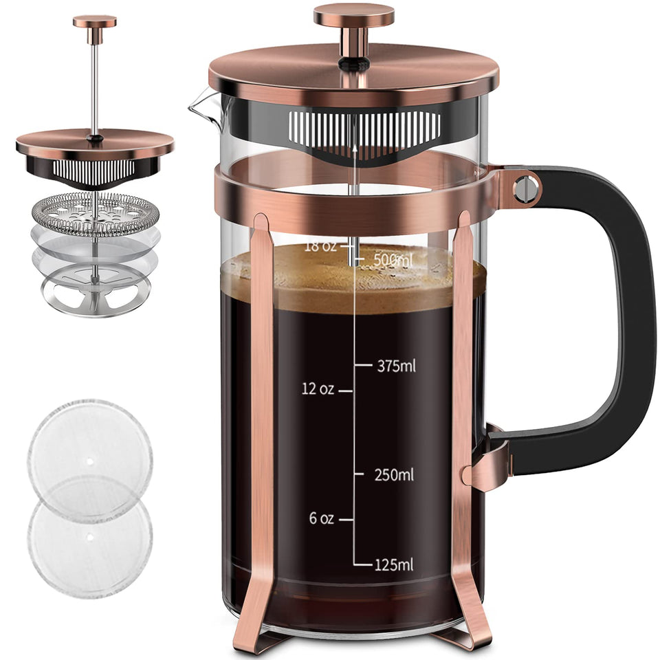 QUQIYSO coffee maker with 304 stainless steel body for durable performance.