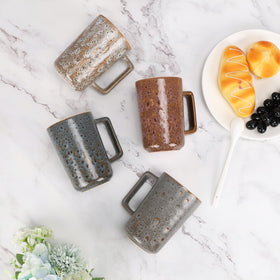 QUTREY easy-grip handle supports comfortable daily coffee or tea.