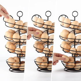 QUTREY kitchen organizer for eggs and more on counter