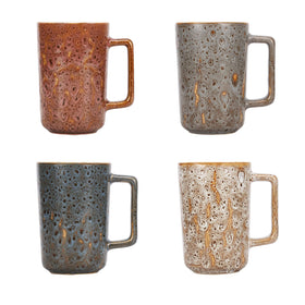QUTREY rock magma pattern mug collection adds style to mornings.