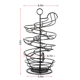 QUTREY spiral dispenser providing easy egg access