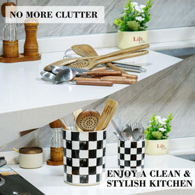 Quuavio farmhouse kitchen counter decor adds subtle style to the space