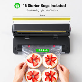 QUWRI starter bags included for immediate use with the sealer