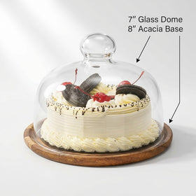QWORK dome handle enables quick lifting without smudging contents