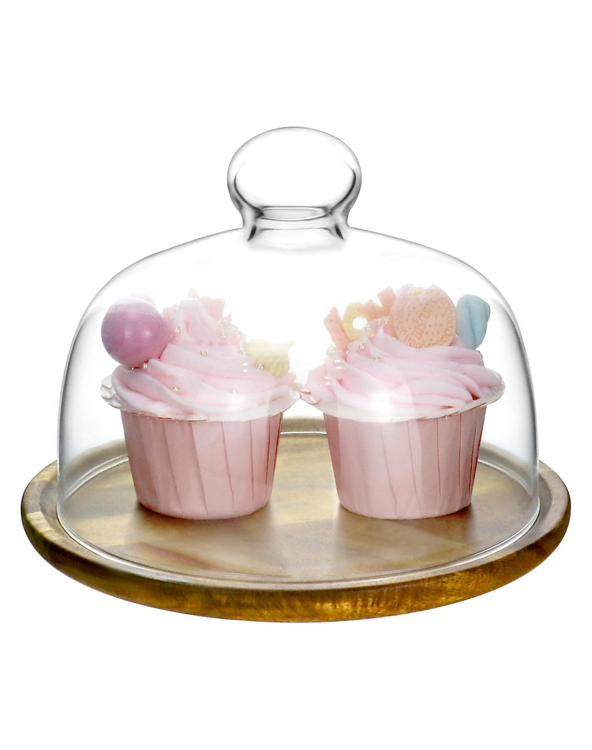 QWORK easy-care glass cleans easily and the tray stays dry