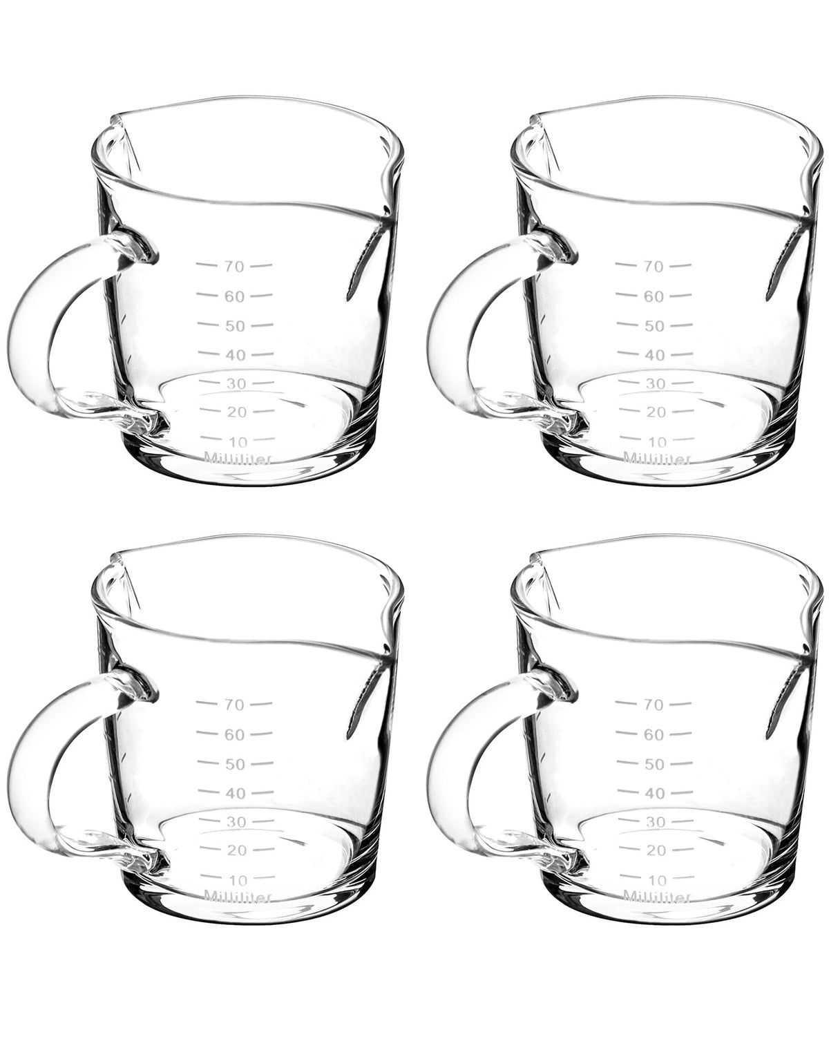 QWORK microwave and dishwasher safe glass for simple cleanup.