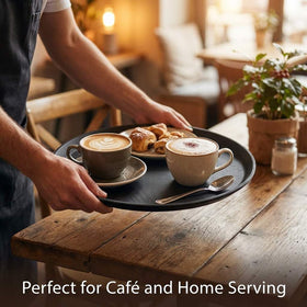 QWORK outdoor-friendly trays suitable for indoor and outdoor use.