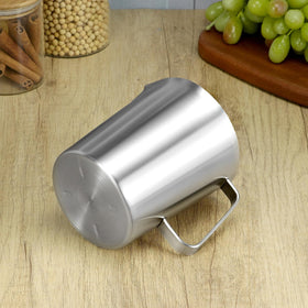 QWORK engraved oz and ml markings aid accurate recipe portions.