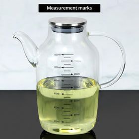 QWORK versatile dispenser suitable for olive oil, vinegar, soy sauce