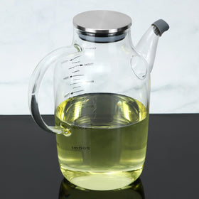 QWORK wide-mouth design simplifies refilling and cleaning after cooking