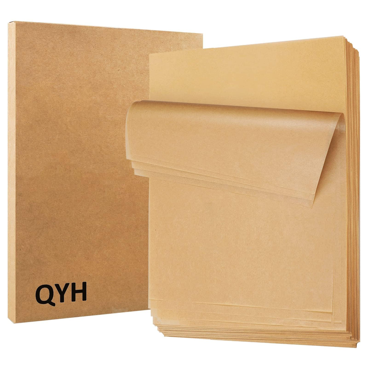 QYH parchment paper 8x12 sheet ready for quick lining and baking