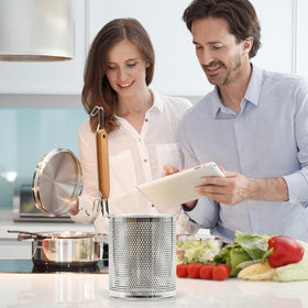 QYQRQF versatile strainer for washing, boiling, and steaming tasks