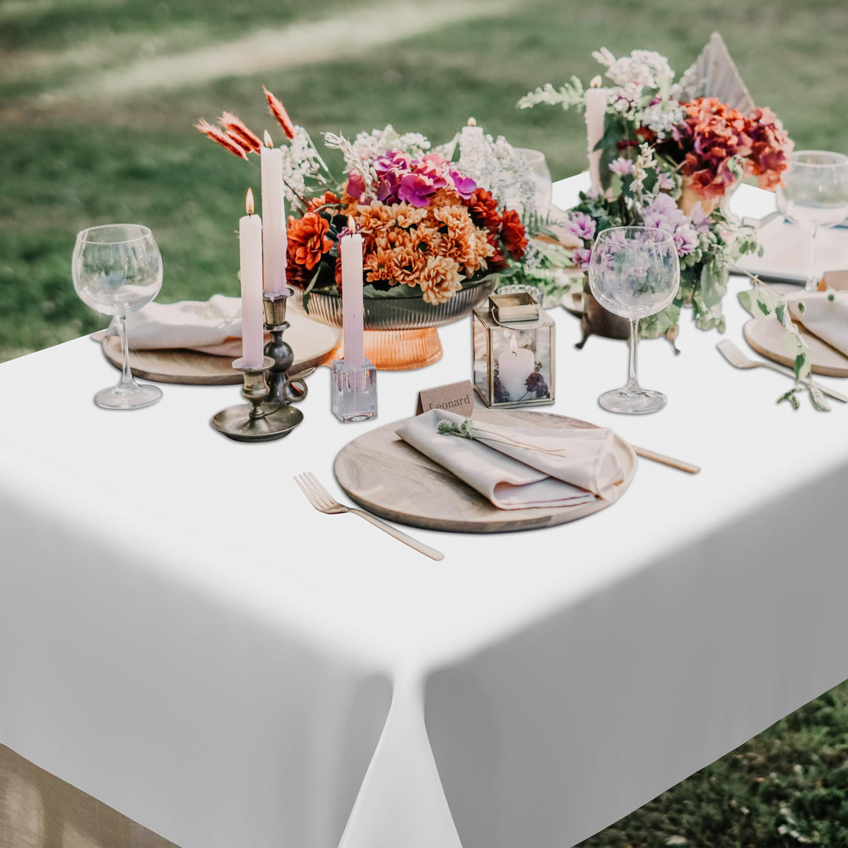 QZYL disposable party tablecloth reduces cleanup time after events.