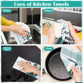 R HORSE multi-use camping towels serve as dish towels, drying hands, or makeshift pot holders