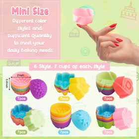 R HORSE sunflower cupcake mold for bright, kid-friendly mini desserts.