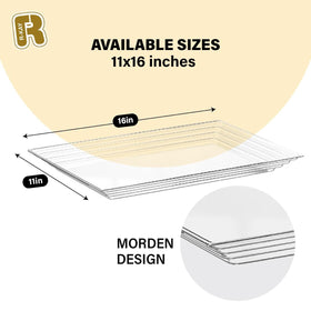 R-Kay elegant tray platters for weddings and formal parties with style