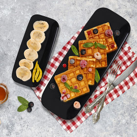 R-KAY heavy-duty serving trays designed to endure frequent use at events