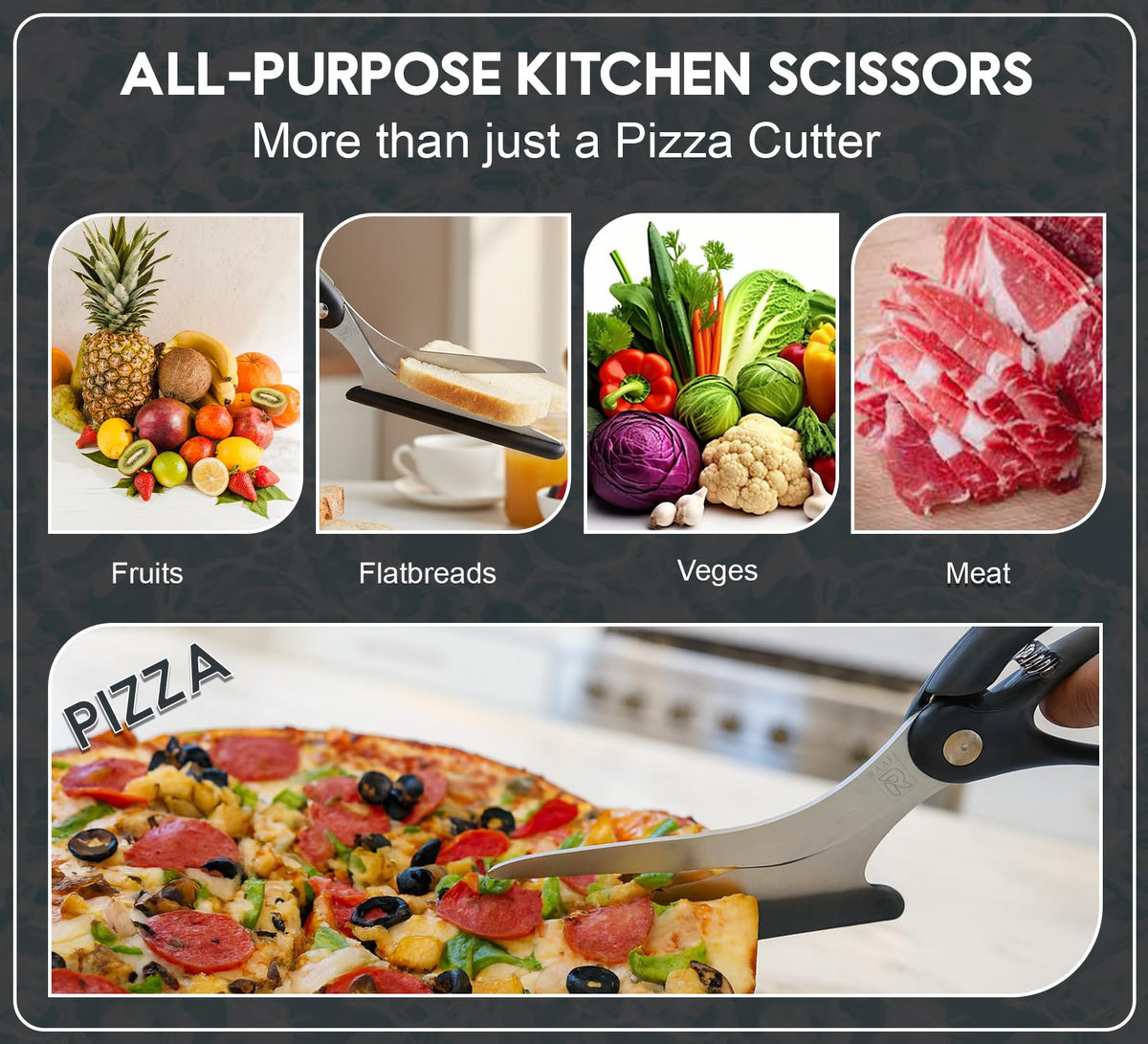 RAAFI nonstick serving base prevents scratching pans during serving.