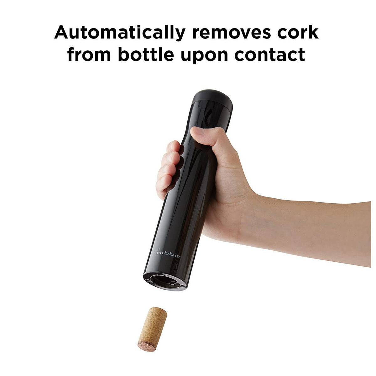 Rabbit corkscrew with LED indicator signaling readiness