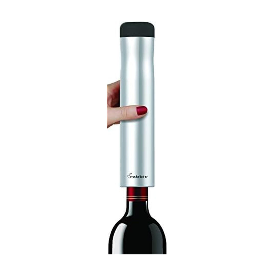Rabbit Automatic Electric Corkscrew bottle-open hands-free operation for effortless entertaining