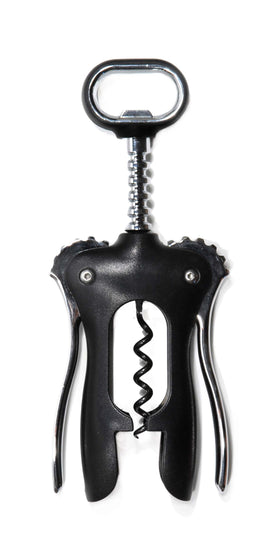 Rabbit Bar Tools Classic Wing Corkscrew silver overview for easy cork removal.