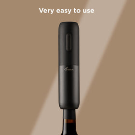 Rabbit Compact Electric Corkscrew hosting essential for confident, stylish bottle openings