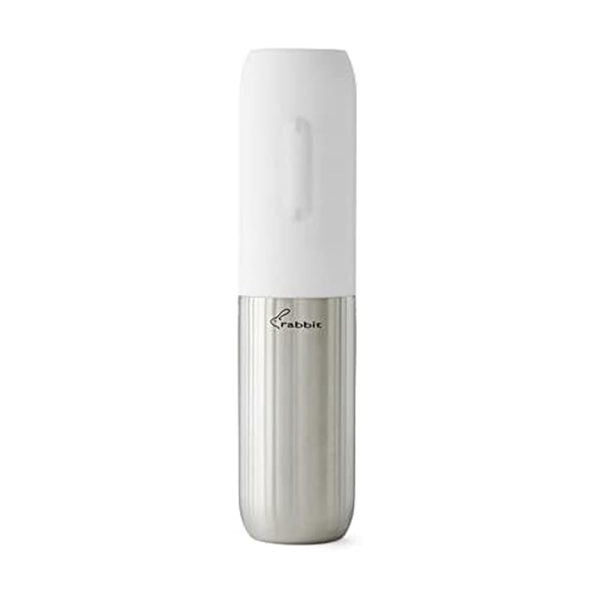 Rabbit Compact Electric Wine Opener front view showing a sleek, easy-to-use design.