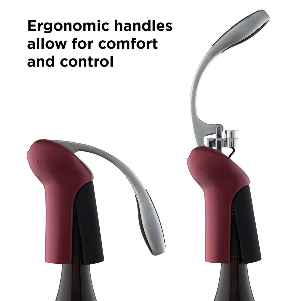Rabbit durable stainless steel spiral ensures long-lasting cork-pulling performance