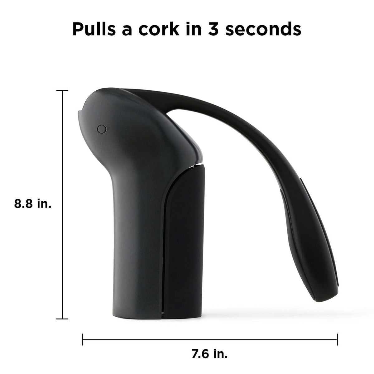 Rabbit foil cutter companion for quick bottle prep during gatherings