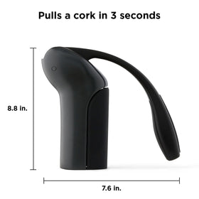 Rabbit foil cutter companion for quick bottle prep during gatherings