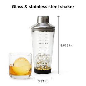 Rabbit shaker with leak-proof lid designed for confident shaking