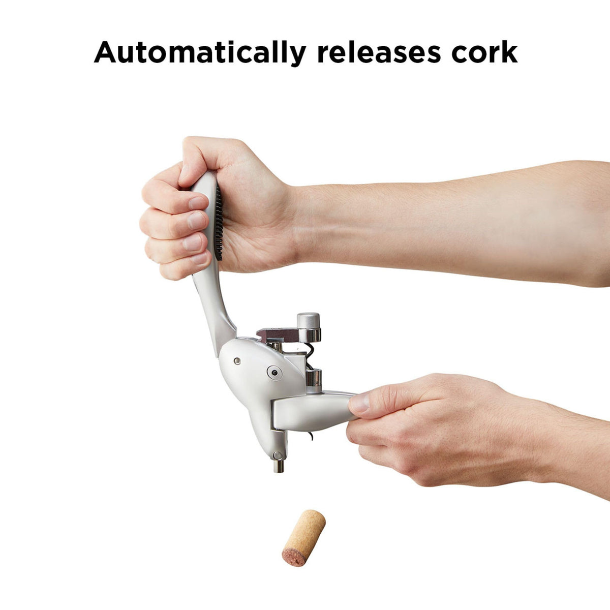 Rabbit Original Lever Corkscrew ergonomic handle for comfortable grip