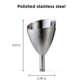 Rabbit sediment strainer aeration removes solids for cleaner red wine service.
