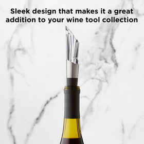 Rabbit W6127 silicone base fits any bottle for clean, drip-free pouring.